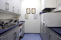 Hygieneraum der Praxis für Podologie Volker Pfersich in Reutlingen